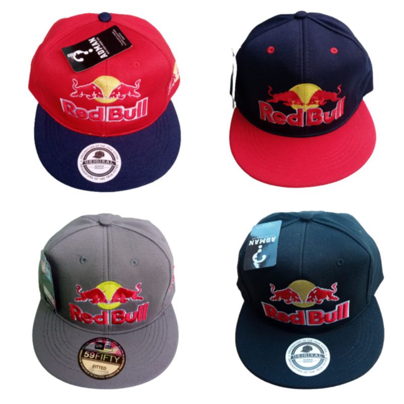 Topi Snapback redbull original red bull marquez