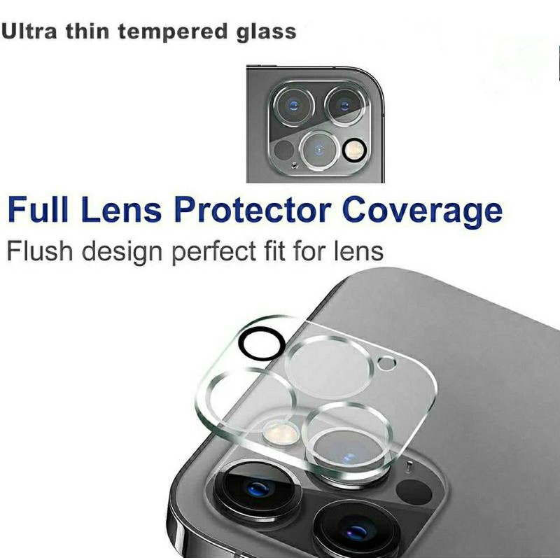 Camera Lens Protector iPhone 12 13 14 / Mini / Pro / Max / Plus Pelindung Lensa Kamera Tempered Glass