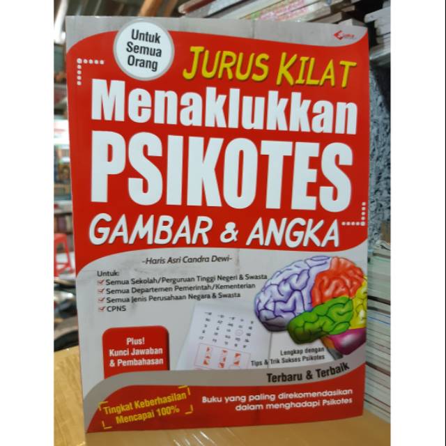JURUS KILAT Menaklukan PSIKOTES GAMBAR & ANGKA PLUS KUNCI JAWABAN &PEMBAHASAN