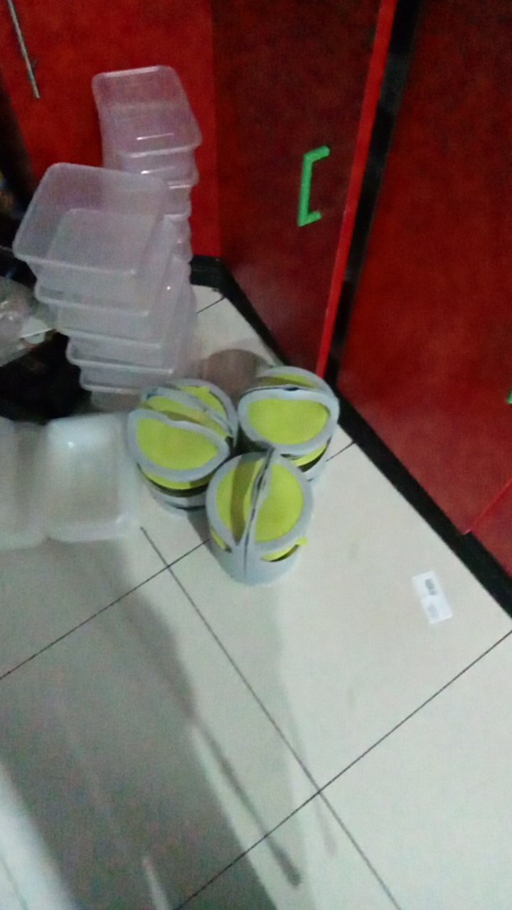 Rantang Kaca 3 Susun - Bowl Glass - Mangkok Tempat Bekal Makanan