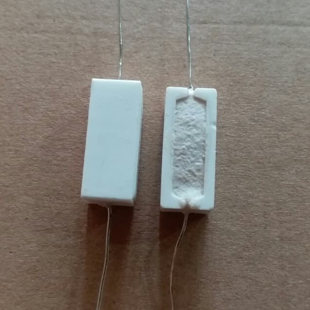 10pcs RESISTOR KAPUR 5WATT / R KAPUR 0,22 0,33 0,47 0,5 OHM 5 WATT