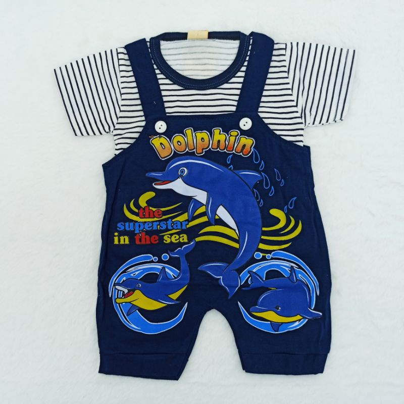 Ss#2001 Jumper Bayi size 2-10bulan / Pakaian Bayi / Overall Anak / Baju Kodok Anak