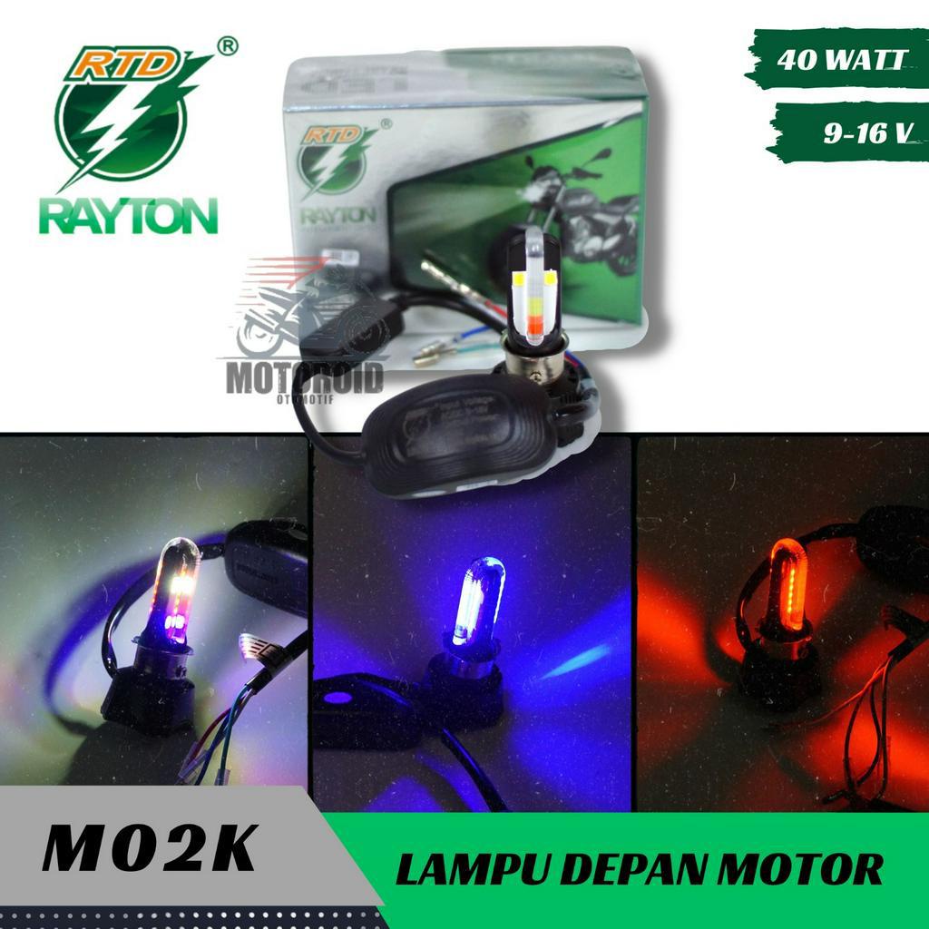 LAMPU HEAD LAMP M02K BOHLAMP AC DC UTAMA RTD MOTOR M02K RAYTON