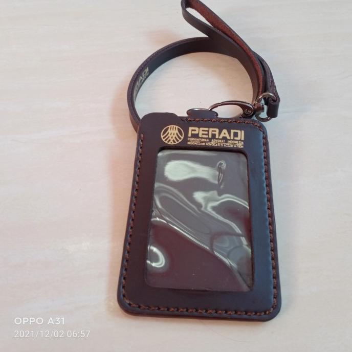 

Office & Stationery | Document Organizer | Kalung Tali Id Card / Name Tag Logo Peradi Coklat | Best Seller