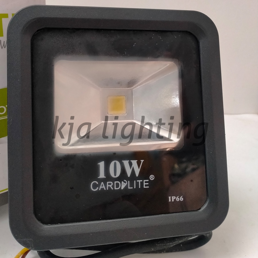 LAMPU SOROT LED 10W 10 WATT BODY SLIM CARDLITE PUTIH