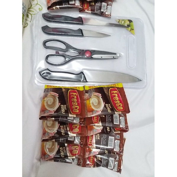 

MURAH BGT KOPI FRESCO 10 pcs GRATIS PISAUSET 5SET