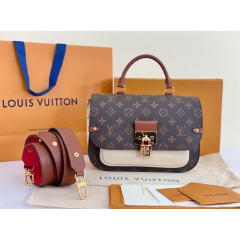 tas LV vaugirard monogram -togo original swift handle 26cm
