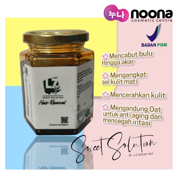 LZ SUGAR WAX SWEET SOLUTION HAIR REMOVED 200GR