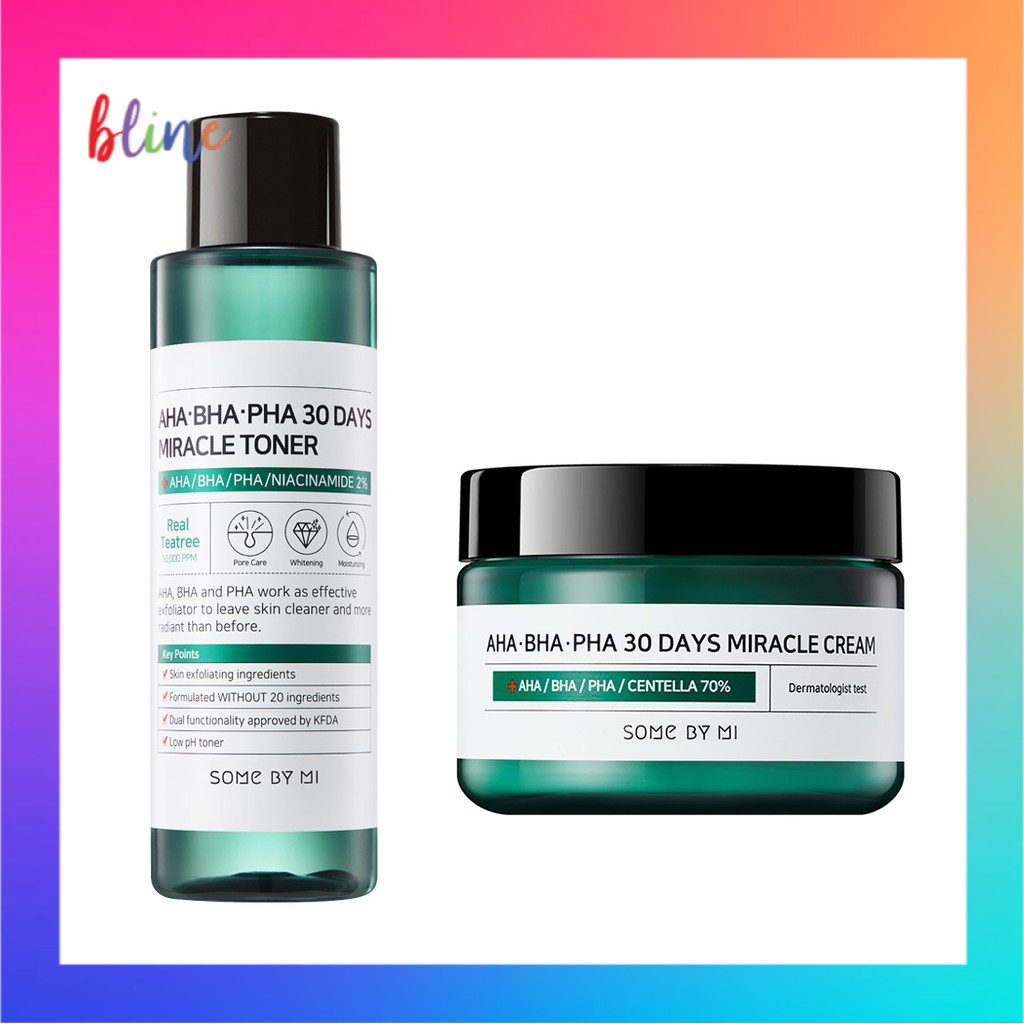 SOMEBYMI MIRACLE TONER + MIRACLE CREAM