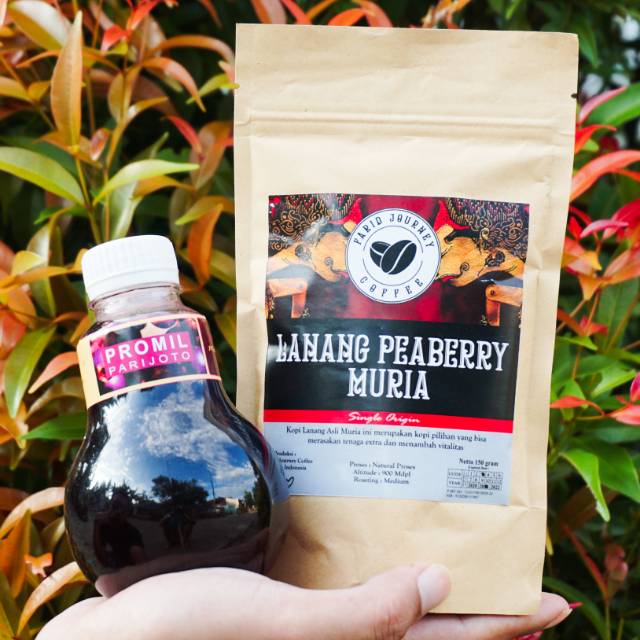 

Sirup Parijotho dan kopi lanang