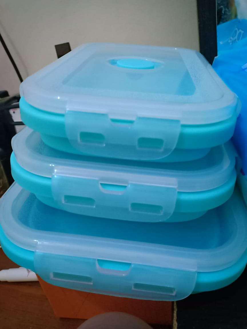 Kotak Makan Lipat - Lunch Box Food Grade - Hd005