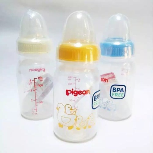 Pigeon Botol Susu PP | Botol Satuan - Motif dan Warna Random