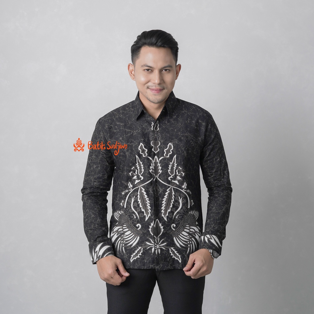 Atasan Kemeja Batik Pria Regular 1034