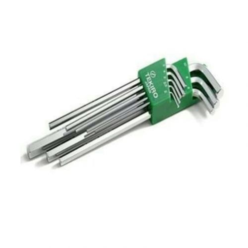 Tekiro Kunci L Set 8 Pcs  Mm Panjang 2 - 10 mm / Hex Key Long ( 2-10) Mm / Kunci L set 8 Pc 2 10 mm