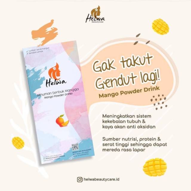 

Mango Slim Drink Helwabeautycare