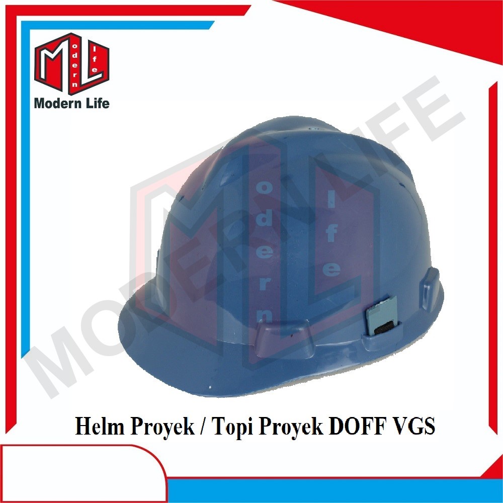 Helm SAFETY Proyek DOFF VGS / Topi Proyek DOFF VGS / Helm  Proyek DOFF VGS