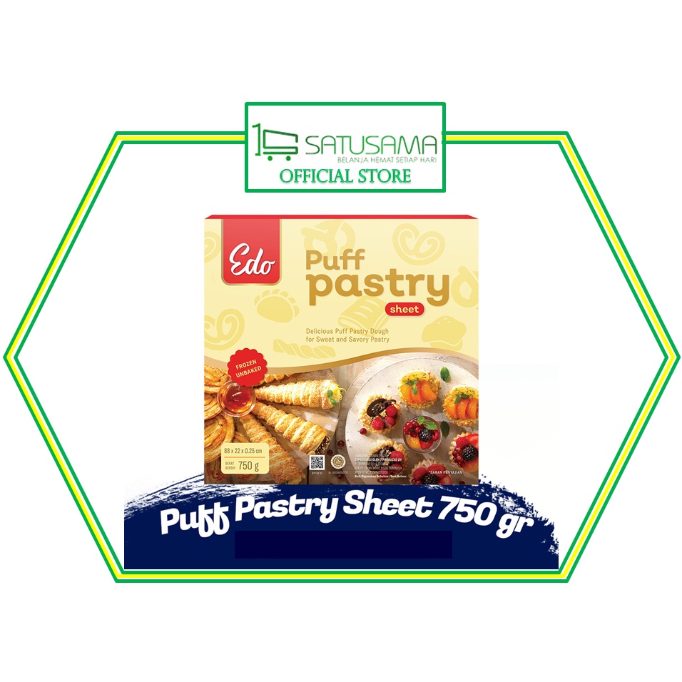 

EDO PUFF PASTRY SHEET 750 GRAM