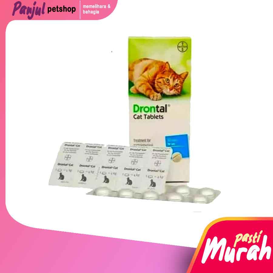 Drontal Cat / Obat Cacing Kucing / Drontal Kucing / DrontalCat Tablet