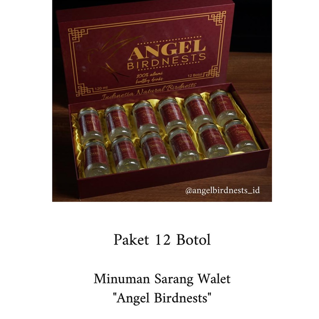

Paket 12 Angel Birdnest 120ml