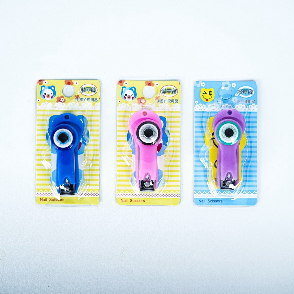 Gunting kuku KARAKTER // Cartoon Nail Clipper // Gunting Kuku Lucu BOBI - Warna Random