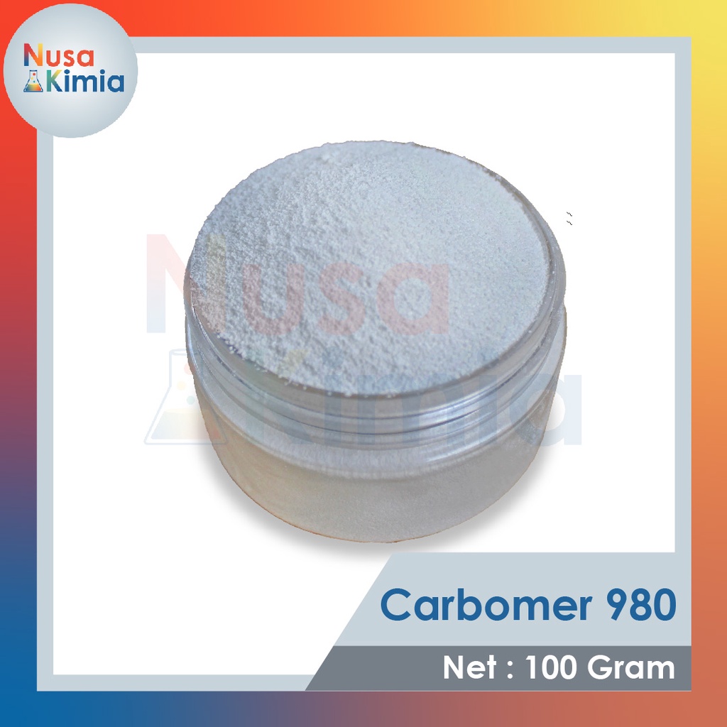 Carbomer 980 / Carbopol 980 100 Gram