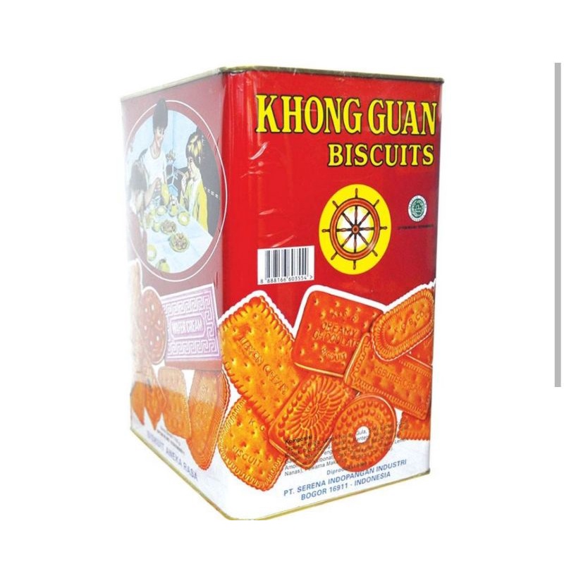 

KHONG GUAN Biscuit Assorted Merah 1600 g