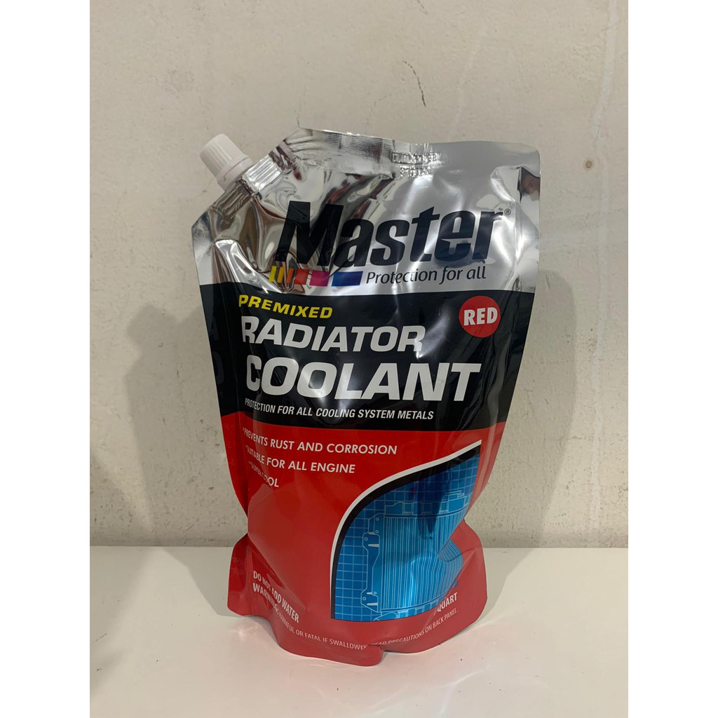 Air Radiator Coolant Master Warna Merah 1 Quartz / 946 ml