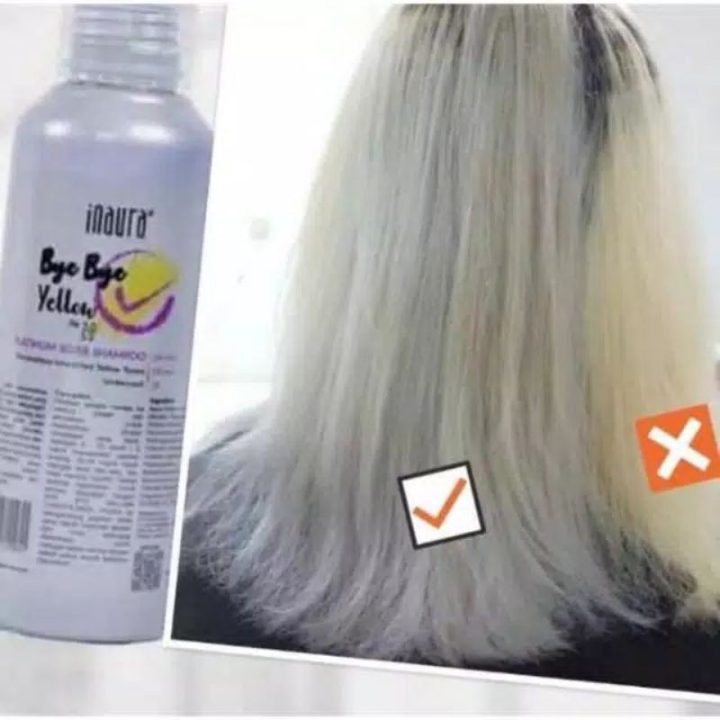 Inaura Bye bye Yellow Platinum Silver Shampoo