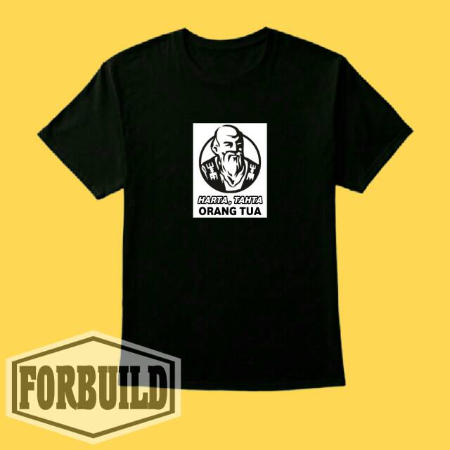 Kaos orang tua anggur kolesom kaos