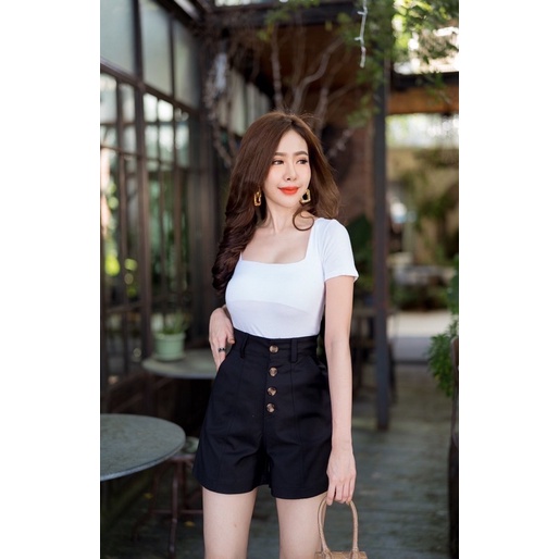 celana pendek ton bewry highwaisted /BEWRY SHORT PANTS highwaisted / celana pendek bewry