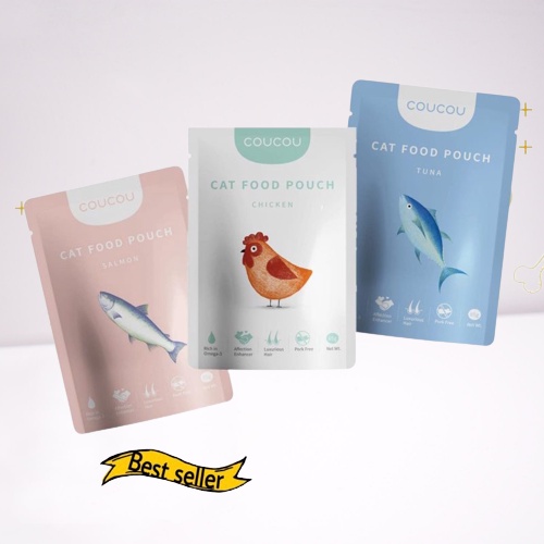 Coucou makanan kucing basah / makanan kucing basah wet food coucou
