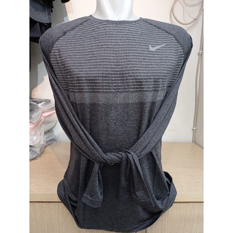 Manset Baju/Baselayer lengan panjang Nike import