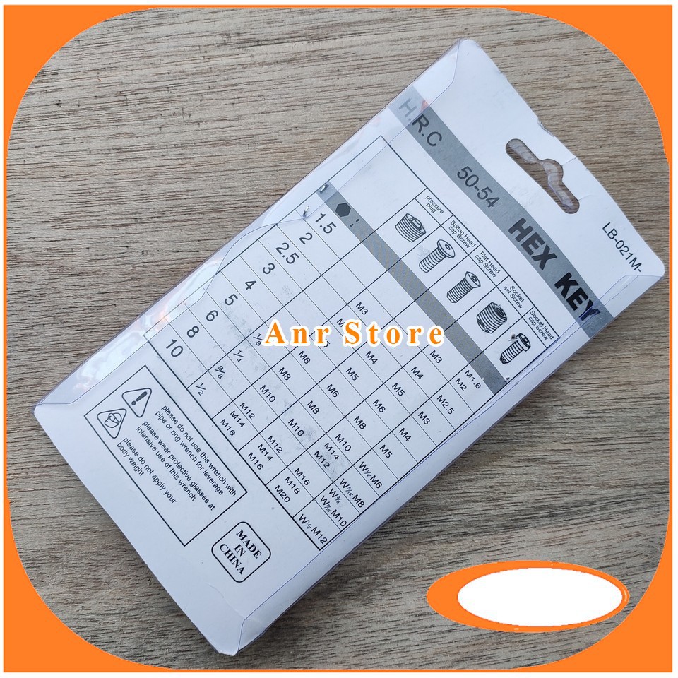 Kunci L 9 Set Kunci L Paket Kualitas Bagus Murah