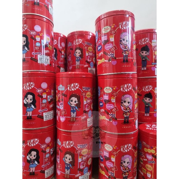KitKat Mini Chocolate 2F Tin Box BlackPink (Mixed Style) 90 g