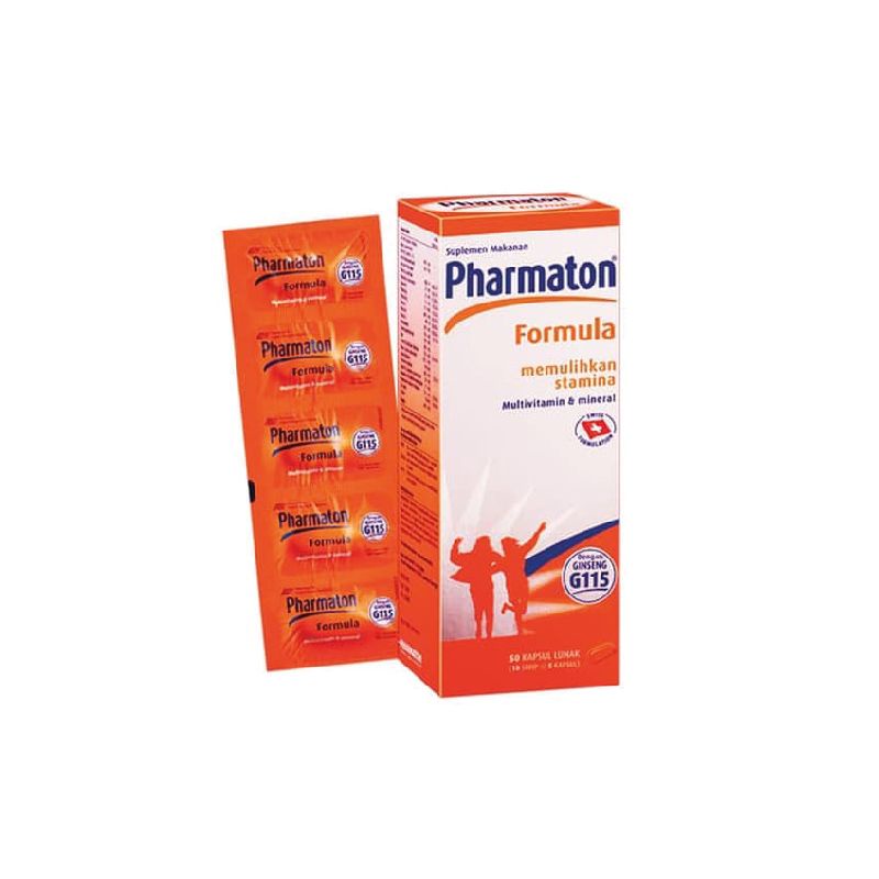 Pharmaton Formula 50's Supplement Multivitamin Ginseng