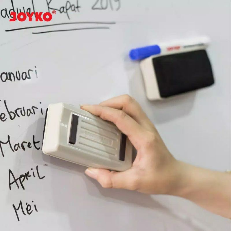 

Penghapus Whiteboard Magnetic Joyko WE-1 Penghapus Papan Tulis Magnet