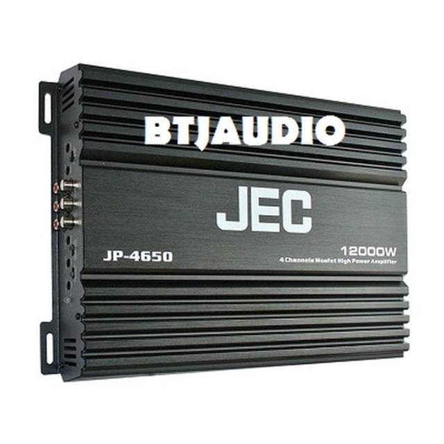 POWER AUDIO MOBIL 4 CHANNEL MERK JEC