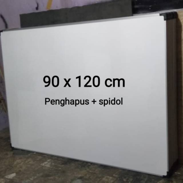 

Papan tulis 90 x 120 White board gantung 120 x 90