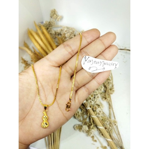 TOP 1 Kalung Italy kcg II uk 45cm ( warna emas 24k)