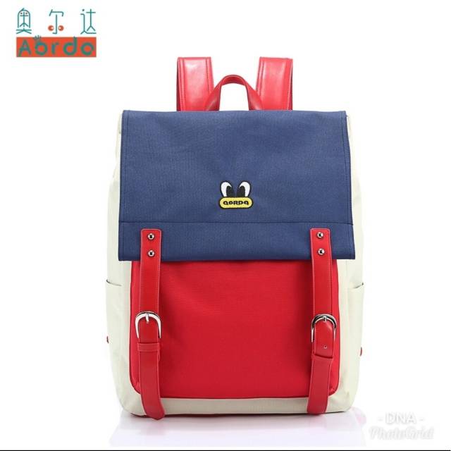 TAS RANSEL WANITA SOPHIE MARTIN BACKPACK MAROON SEAGULL T4516B6 KULIAH DISKON MEMBER PROMO TERMURAH