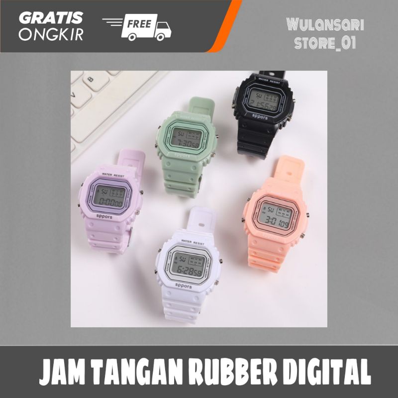 JAM TANGAN DIGITAL RUBBER SPORT