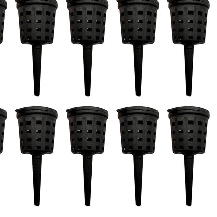 ○ 50pcs tempat pupuk dekastar bonsai keranjang pupuk pot pupuk ←