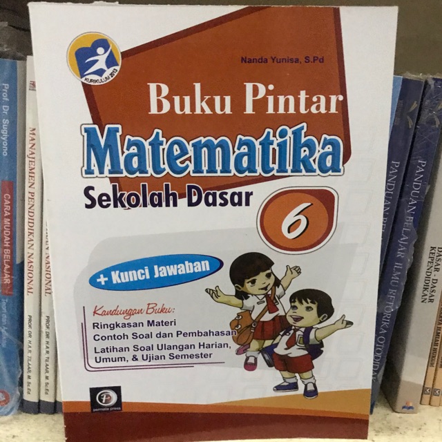 Buku Pintar Matematika Sd Kelas 6 Dan Kunci Jawaban Shopee Indonesia
