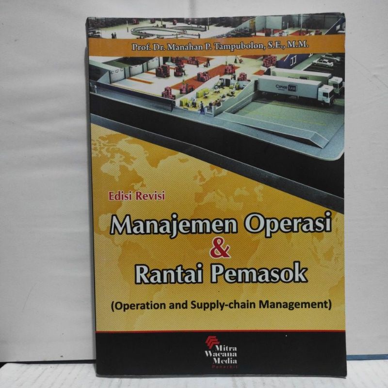 Jual Buku Manajemen Operasi Dan Rantai Pemasok Operation And Supply ...