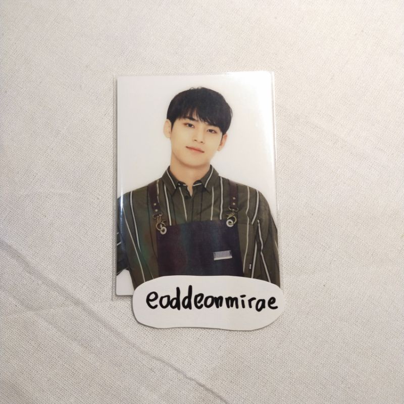Photocard Seventeen Mingyu Cafe 2020