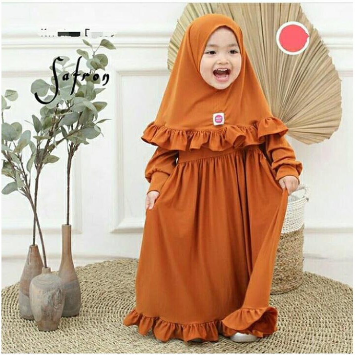 Gamis Anak Hanum Syari Gamis Anak Perempuan Gamis Lucu 1 6 Tahun Shopee Indonesia