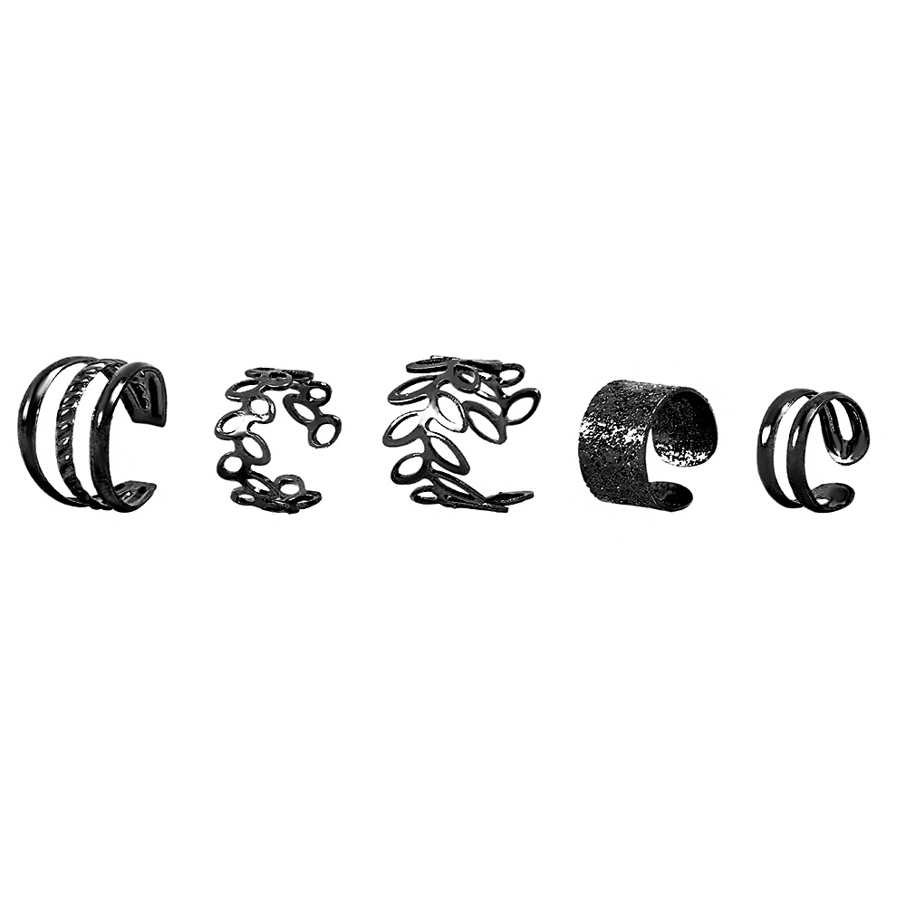 Anting Klip Tulang Rawan Telinga Palsu Tanpa Tindik Untuk Perhiasan Pria Dan Wanita