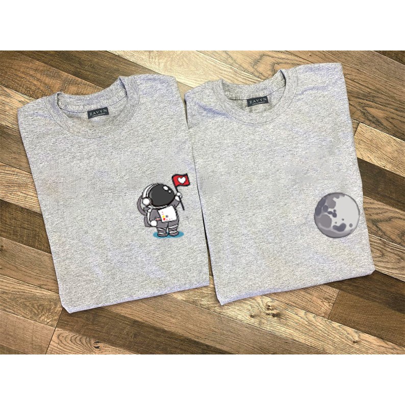 Zavyn Kaos Couple Astronaut and Moon