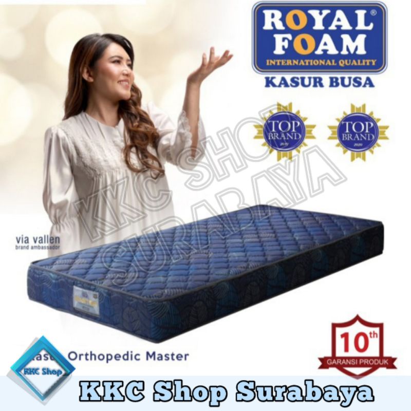 kasur busa royal foam master fibertech orthopedic