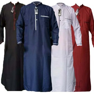 Jubah Saudi Haramain Hodie Katun Garment serat halus Al 